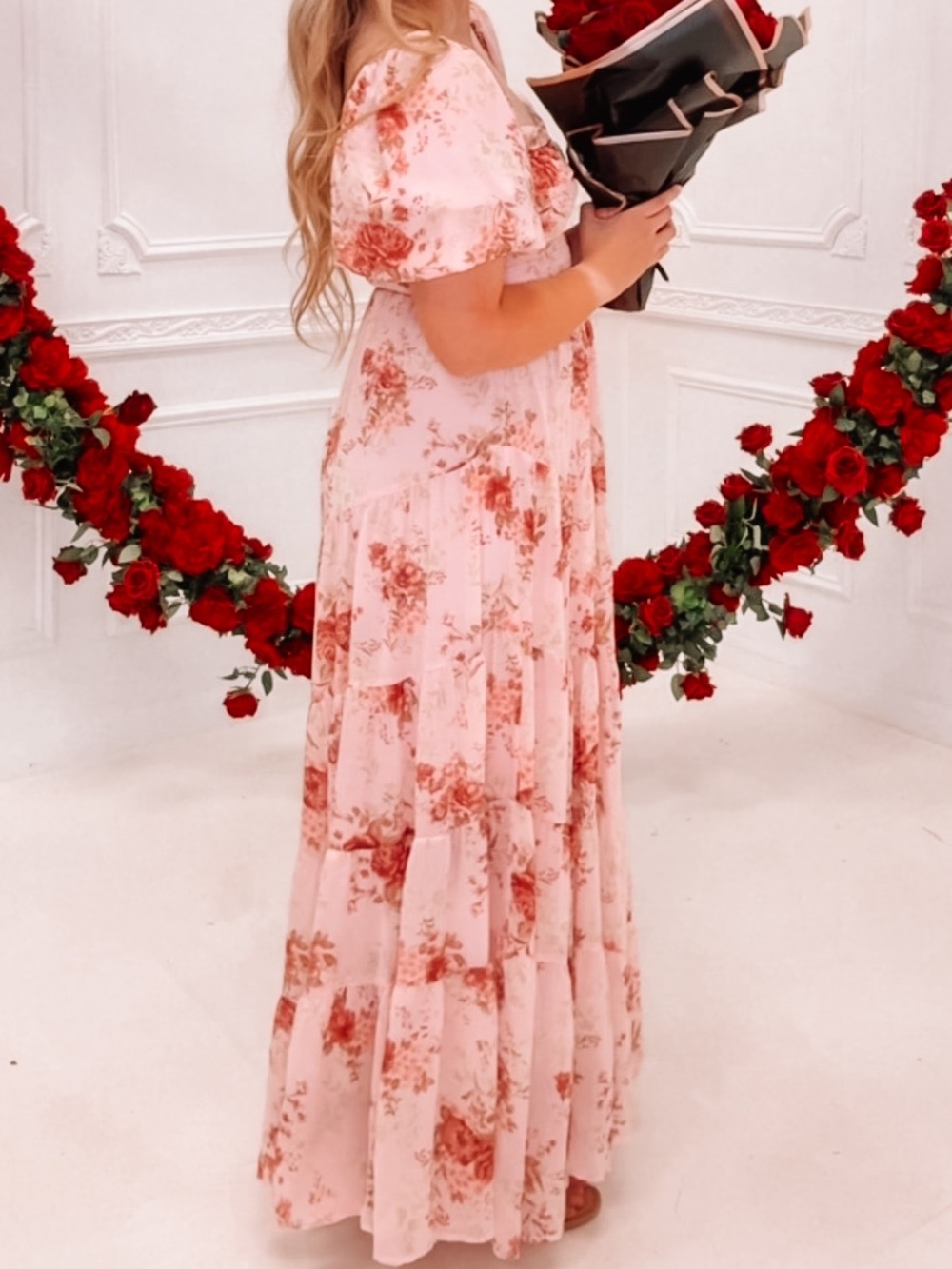 Altar’d State Pink Maxi Dress
